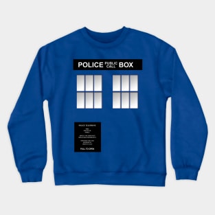 Police Box Classic Crewneck Sweatshirt